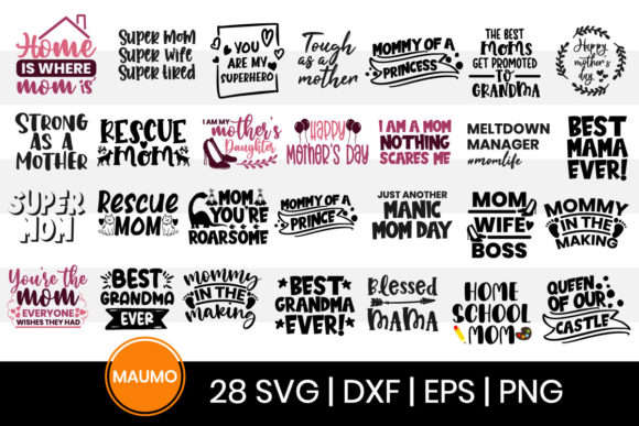 28 Mom Quotes Bundle: A Designer's Review