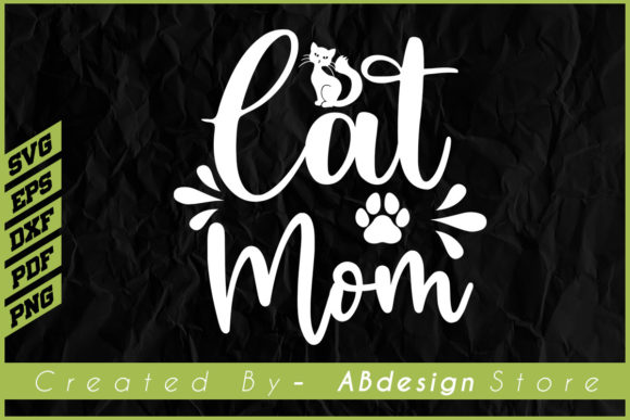 Cat Mom Mother Days Design Svg Review