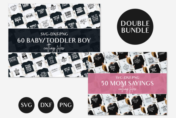 Review: Mom and Boy Baby Toddler Svg Bundle