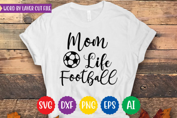 Review: Mom Life Football Svg Design for Embroidery